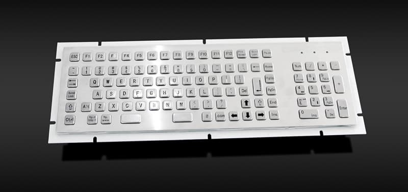 Waterproof Industrial Metal Keyboard Kmy299h 3